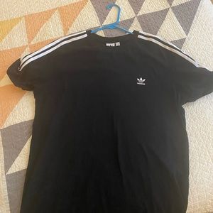 Adidas Black T-Shirt Dress Size L - Never Worn